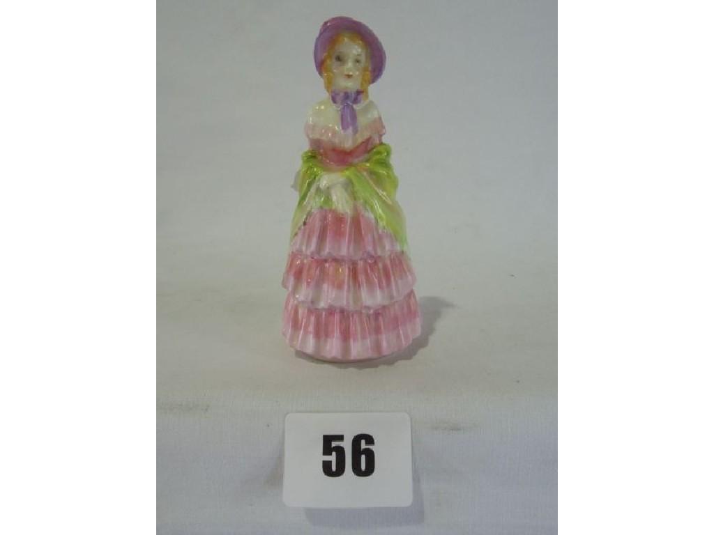 Appraisal: A miniature Royal Doulton figure - A Victorian Lady cm