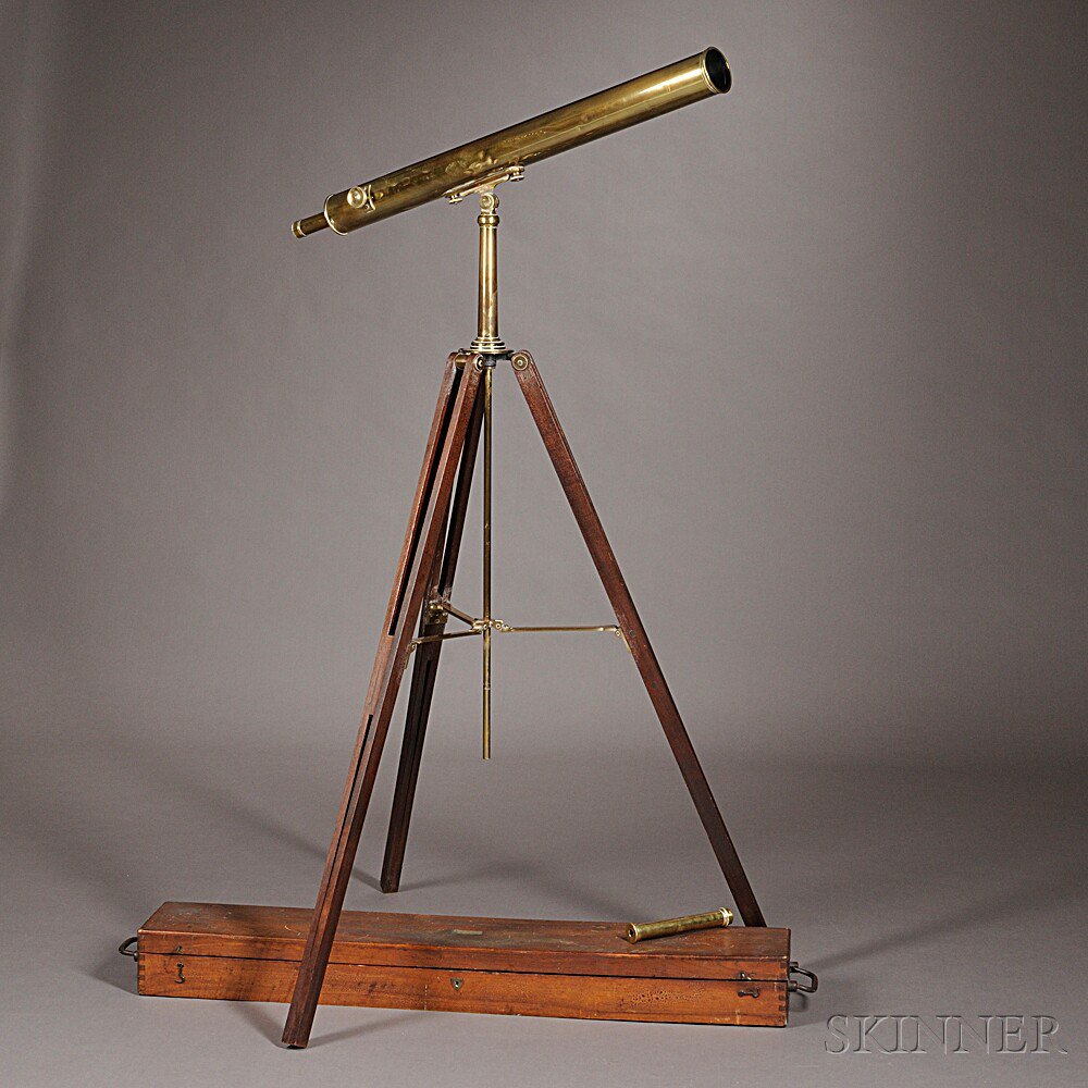 Appraisal: J Lizars -inch Refractor Telescope Scotland early th century the