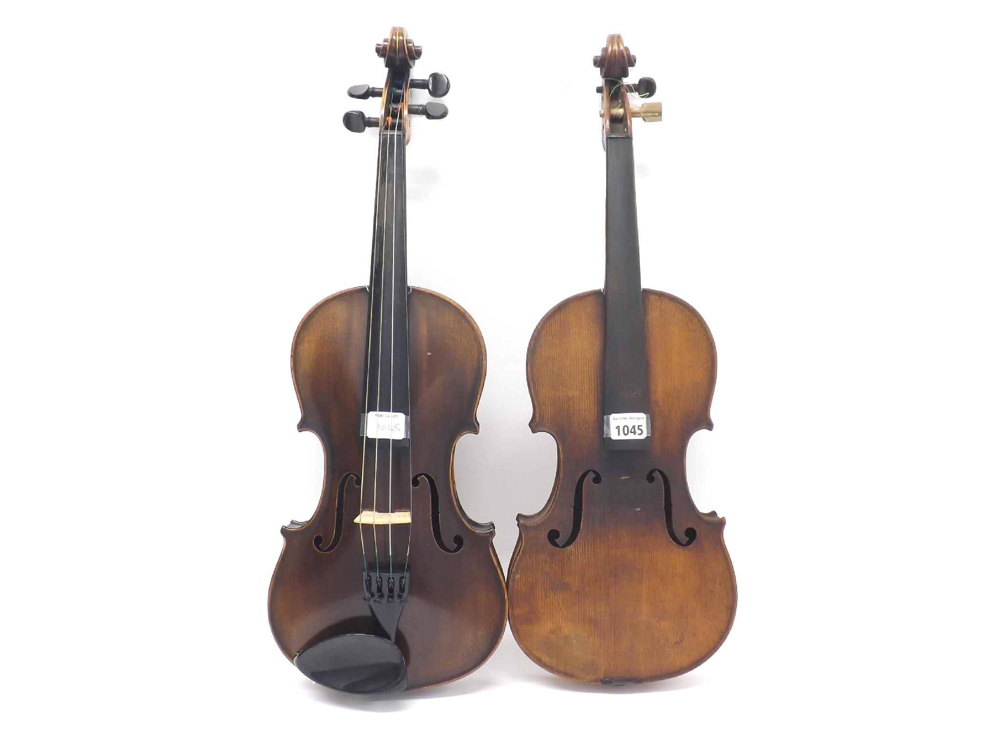 Appraisal: Early th century violin labelled Antonio Pagani cm also another