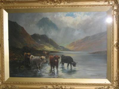 Appraisal: STANLEY GRAHAM th th Century Between the Showers Western Highlands