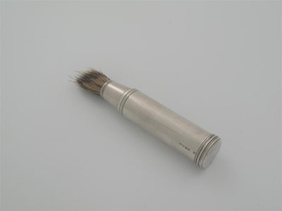 Appraisal: An early Victorian travelling shaving brush from a toilet set