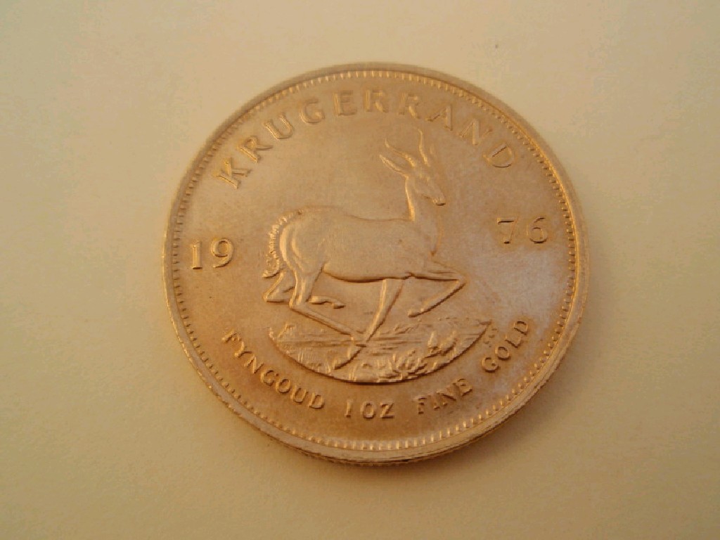 Appraisal: A oz gold Krugerrand