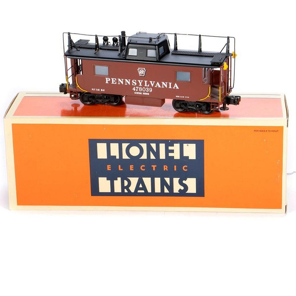 Appraisal: O Gauge Lionel Pennsylvania Rail Road - Smoking Caboose Brass