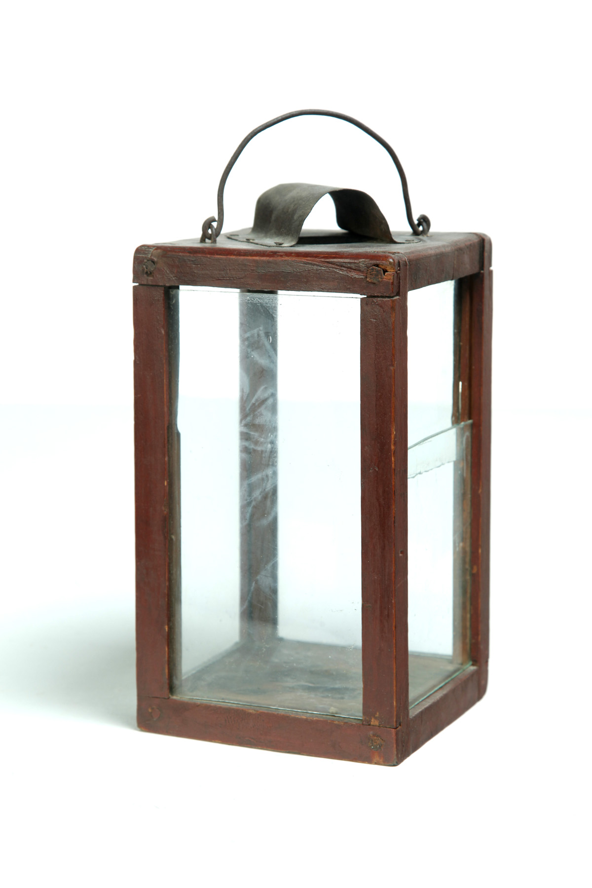 Appraisal: BARN LANTERN American or European th century Frame with original