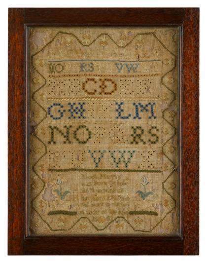 Appraisal: Needlework samplerrhoda murphy