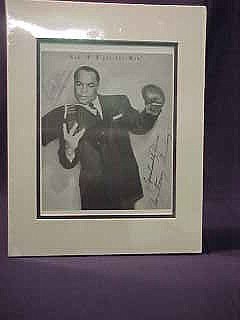 Appraisal: Black and white photograph of Henry Armstrong - a boxer