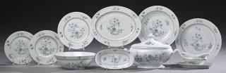 Appraisal: Fifty-Six Piece Set of Limoges Porcelain Dinnerware th c by