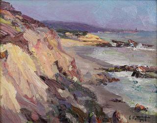 Appraisal: Painting Edward Henry Potthast Edward Henry Potthast American - Bluffs