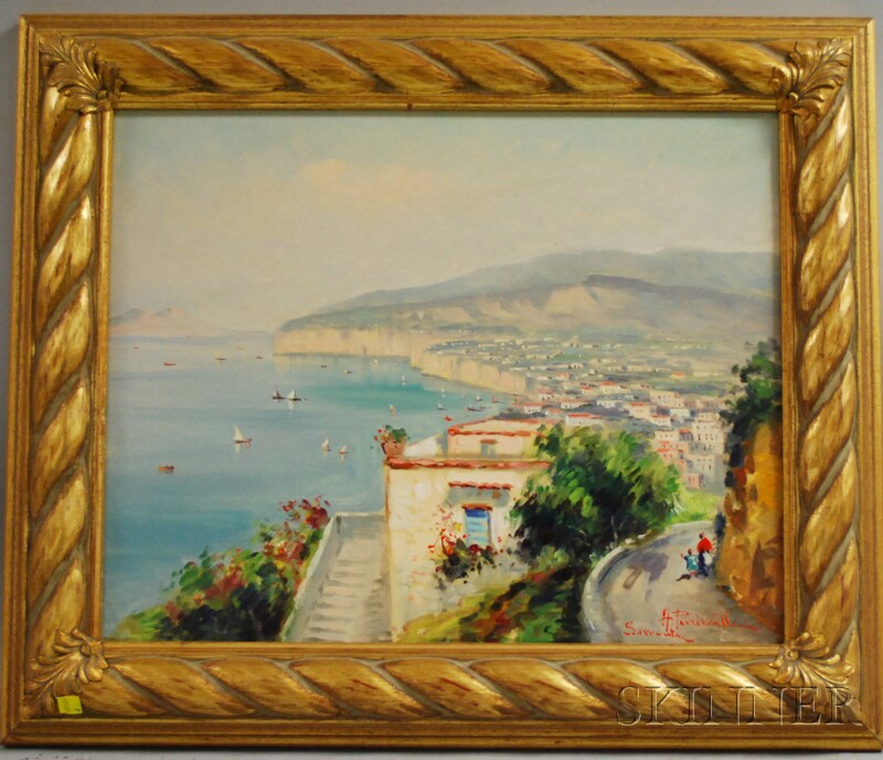 Appraisal: Antonio Perciavalle Italian th Century Sorrento Signed A Pericavalle Sorrento