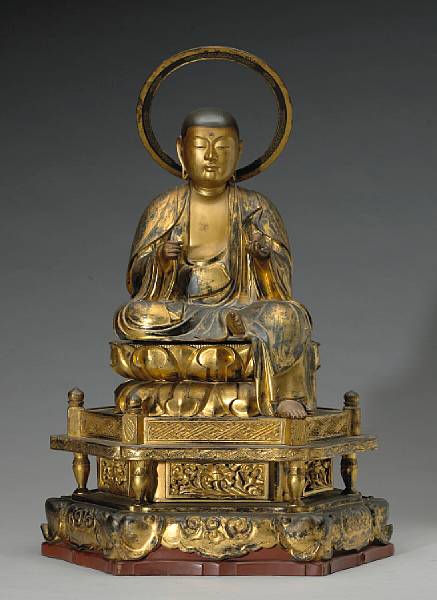 Appraisal: Property of various owners th Century Depicting Jizo bosatsu as