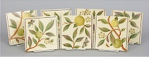 Appraisal: Antique Hand-Painted Minton Tiles ca late th Century A lot