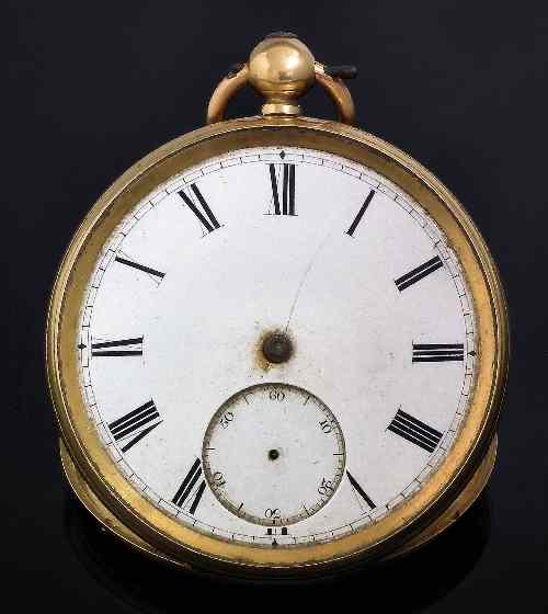 Appraisal: A George V gentleman's ct gold cased open faced pocket