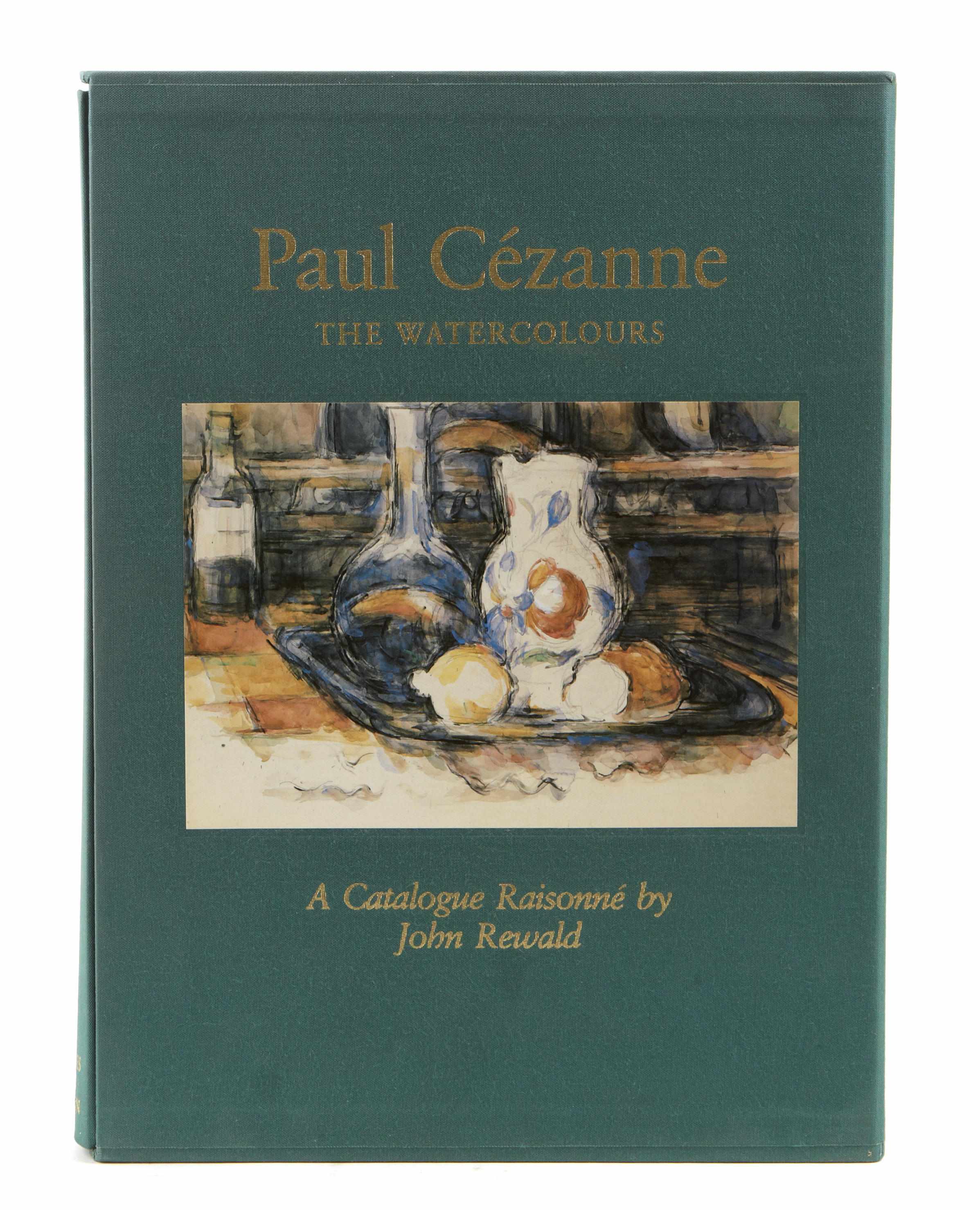 Appraisal: Property of Serendipity Books CEZANNE PAUL REWALD JOHN Paul Cezanne