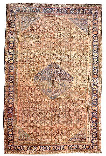 Appraisal: A Mahal carpet Central Persia circa size approximately ft in