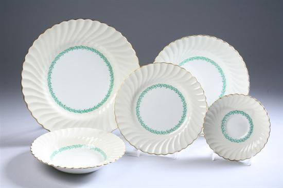 Appraisal: -PIECE MINTON BONE CHINA PARTIAL DINNER SERVICE Lady Rodney -