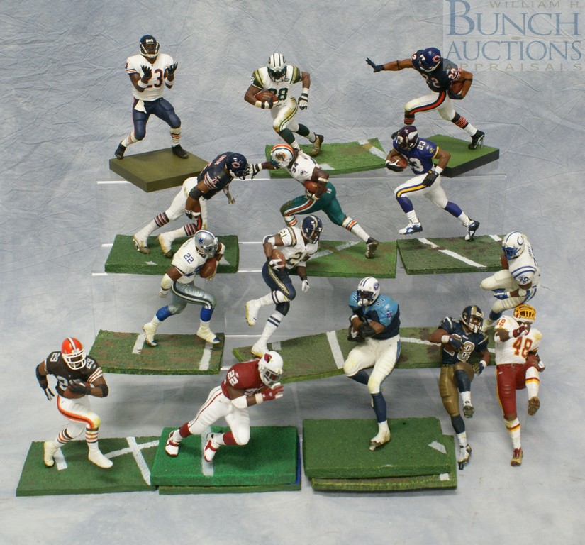 Appraisal: Players Inc NFLP McFarlane Toys running backs football figures Titans