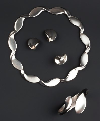 Appraisal: Hans Hansen Danish - attributed to for Georg JensenSilver collar