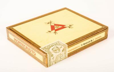 Appraisal: A sealed boxed set of twenty-five Montecristo No Havana Habana