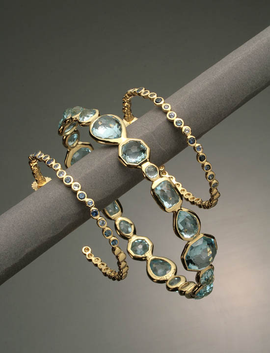 Appraisal: Italian -Karat Yellow-Gold 'Rock Candy Gelato Abracadabra' London Blue Topaz