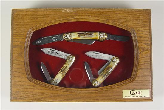 Appraisal: Case Knife Set - th Anniversary Set of three Case