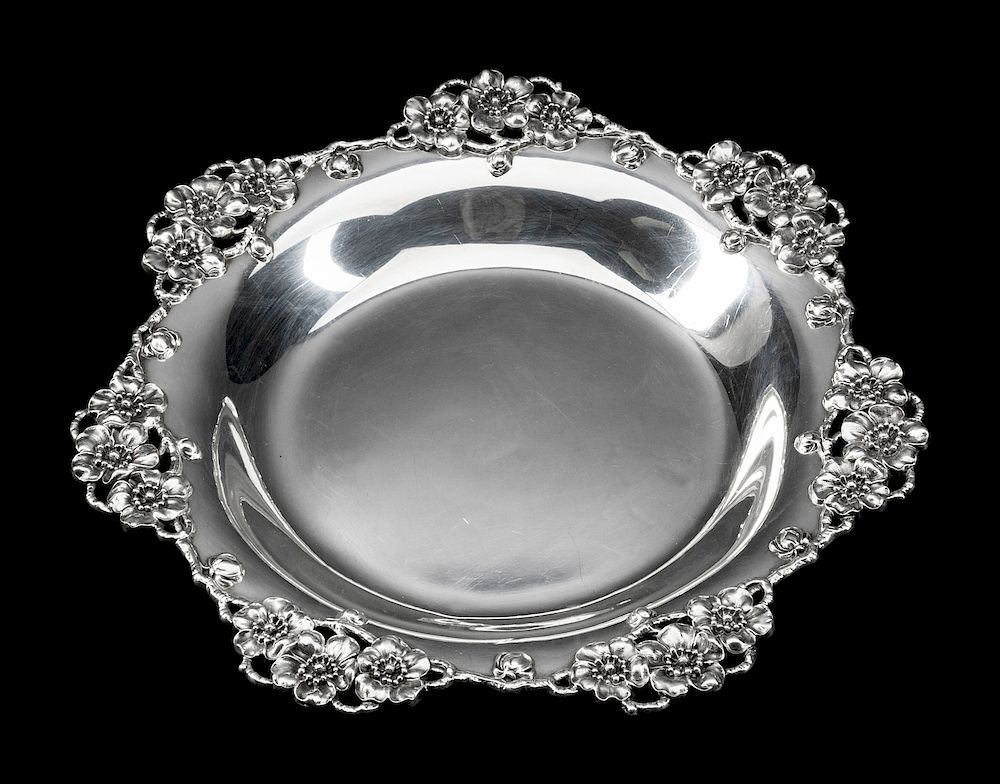 Appraisal: An American Silver Bowl An American Silver Bowl Shreve Co