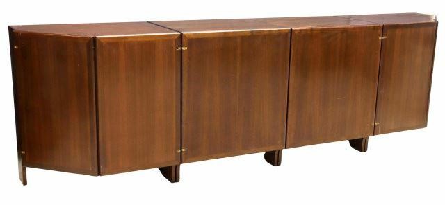 Appraisal: Italian mid-century modern MB credenza designed by Franco Albini Italian