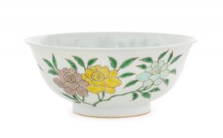 Appraisal: A Famille Verte Porcelain Bowl A Famille Verte Porcelain Bowl