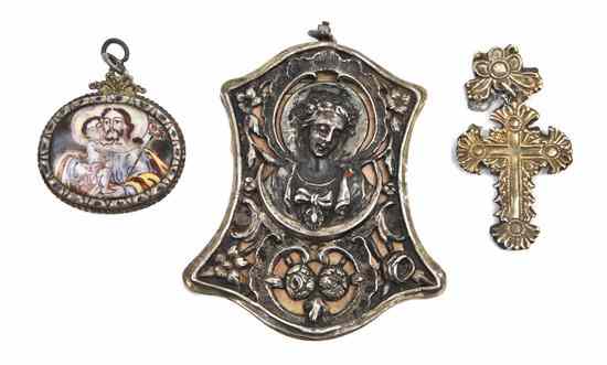 Appraisal: A Group of Three Religious Works early th century comprising