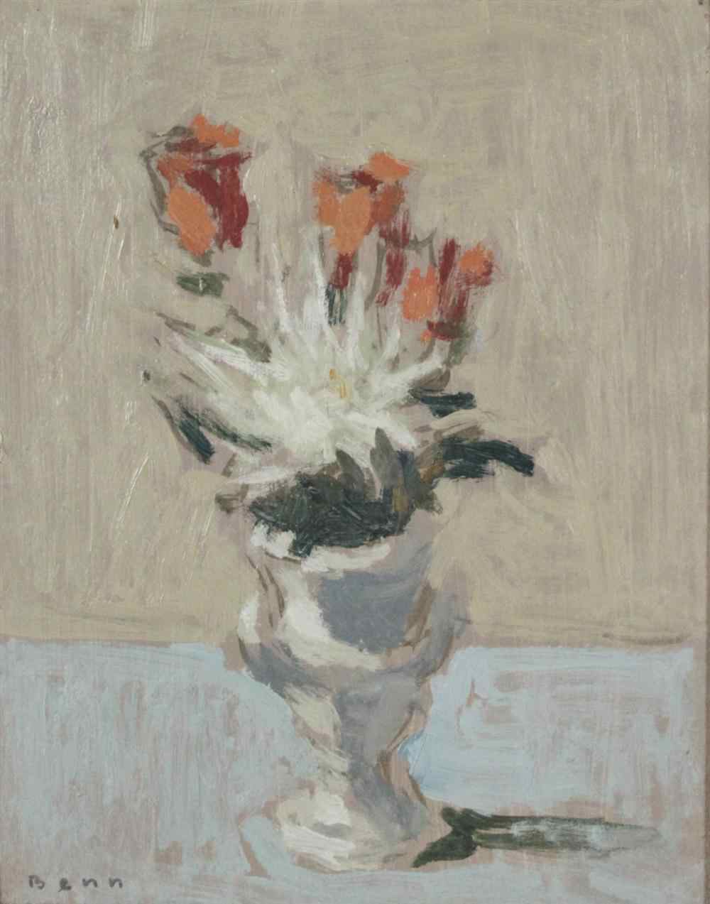 Appraisal: BEN BENN AMERICAN RUSSIAN - STILL LIFE OF FLOWERS Oil