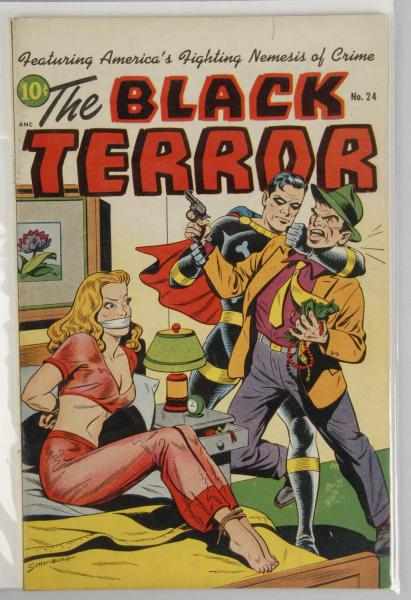 Appraisal: The Black Terror Comic No Description This issue features a