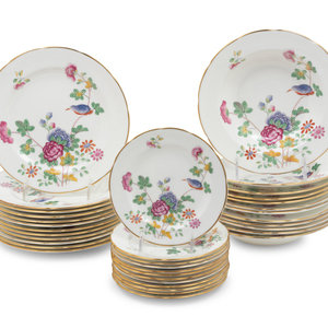 Appraisal: A Group of Wedgwood Cuckoo Porcelain Dinnerware Articles comprising salad