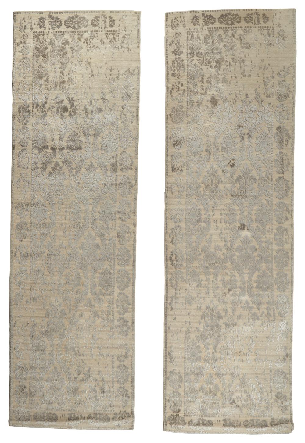 Appraisal: Two Stark Ava Minkcoat runners st Century Each with label