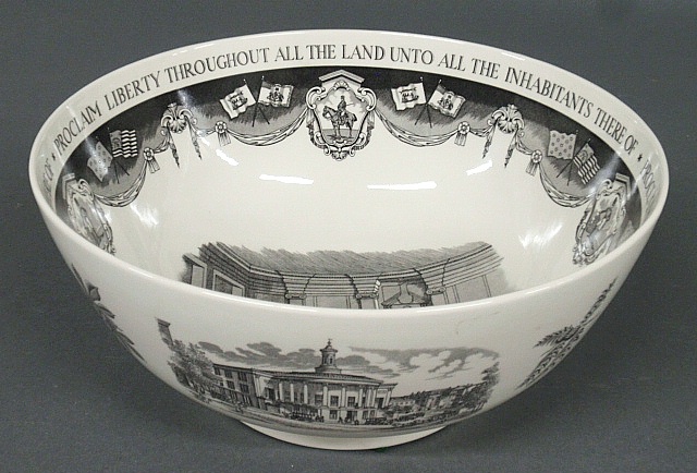 Appraisal: - Wedgwood Philadelphia bowl designed for Bailey Banks Biddle h