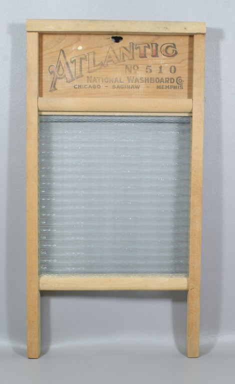 Appraisal: Atlantic glass wash board high - wide