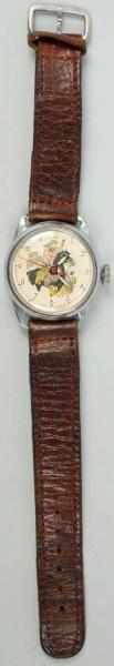 Appraisal: Red Ryder Western Character Wrist Watch Circa Distributed by Rexall