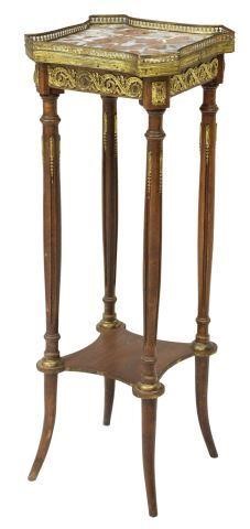 Appraisal: French Louis XVI style side table stand early th c