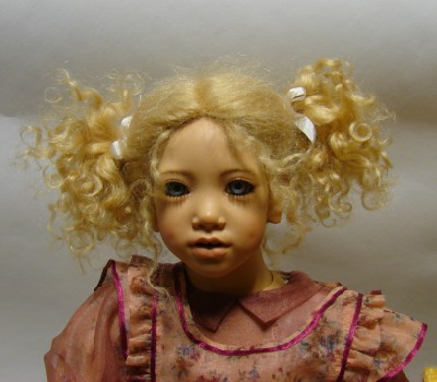 Appraisal: MIB Annette Himstedt LINA Vinyl limbs and cloth body blonde