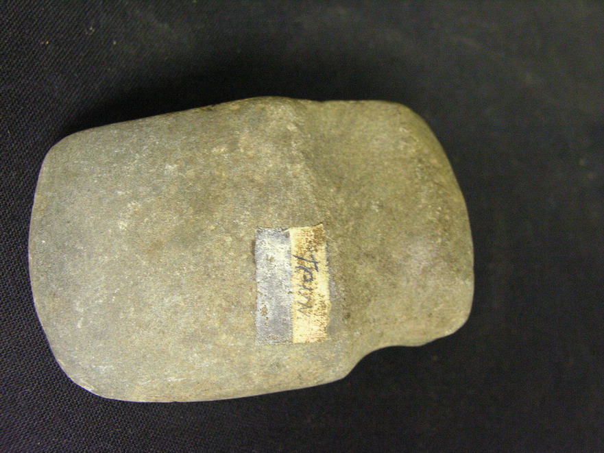 Appraisal: NATIVE AMERICAN AXE HEAD OR TOOL Marked Tenn Estate collection