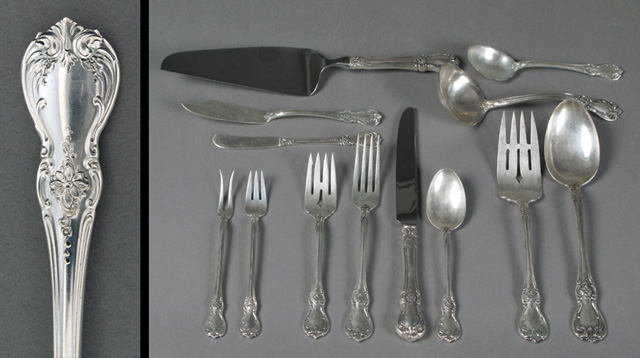 Appraisal: A TOWLE STERLING SILVER FLATWARE SET pieces in the Old