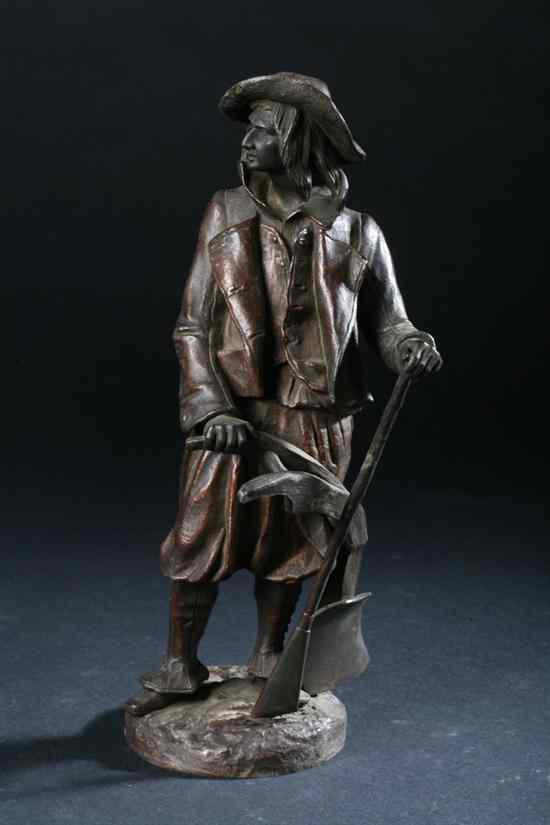 Appraisal: AFTER EMILE-VICTOR BLAVIER French b L'Ouvrier Agricole Patinated bronze signed