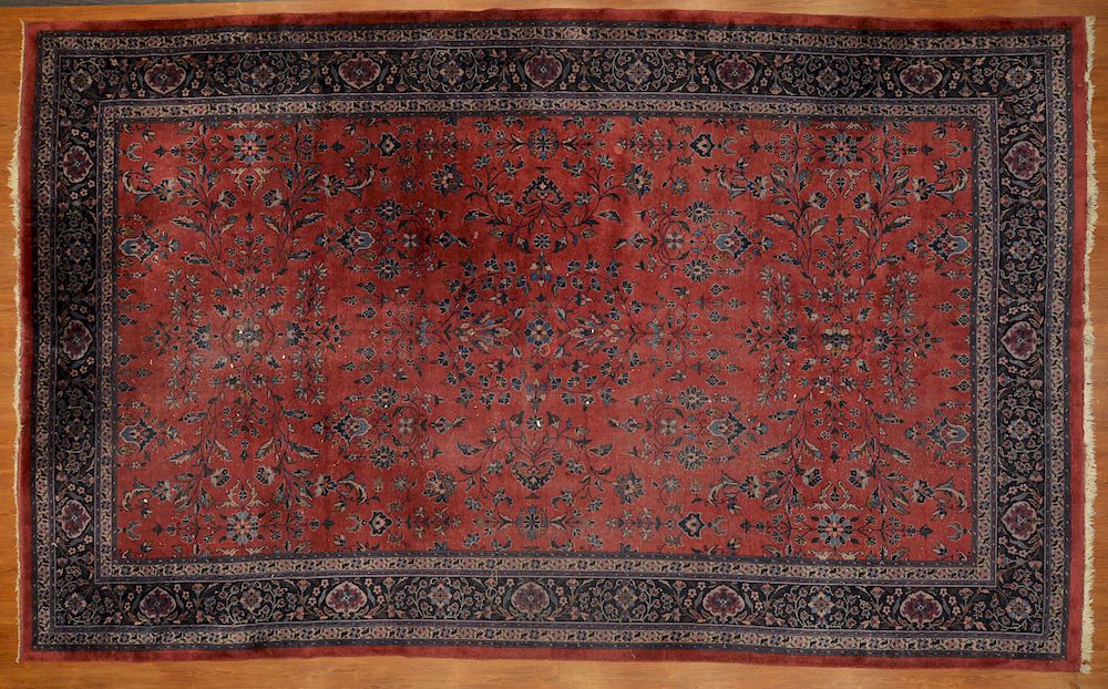 Appraisal: Turkish Sparta Carpet approx x Turkey circa Condition Worn