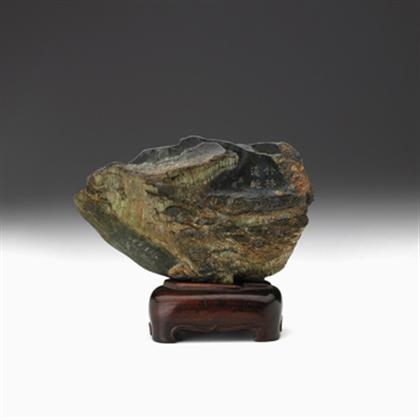 Appraisal: Chinese jade stone scholar's rock yushi song dynasty or later