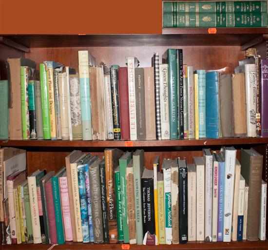 Appraisal: Books Gardening Approximately seventy volumes on various aspects of landscape