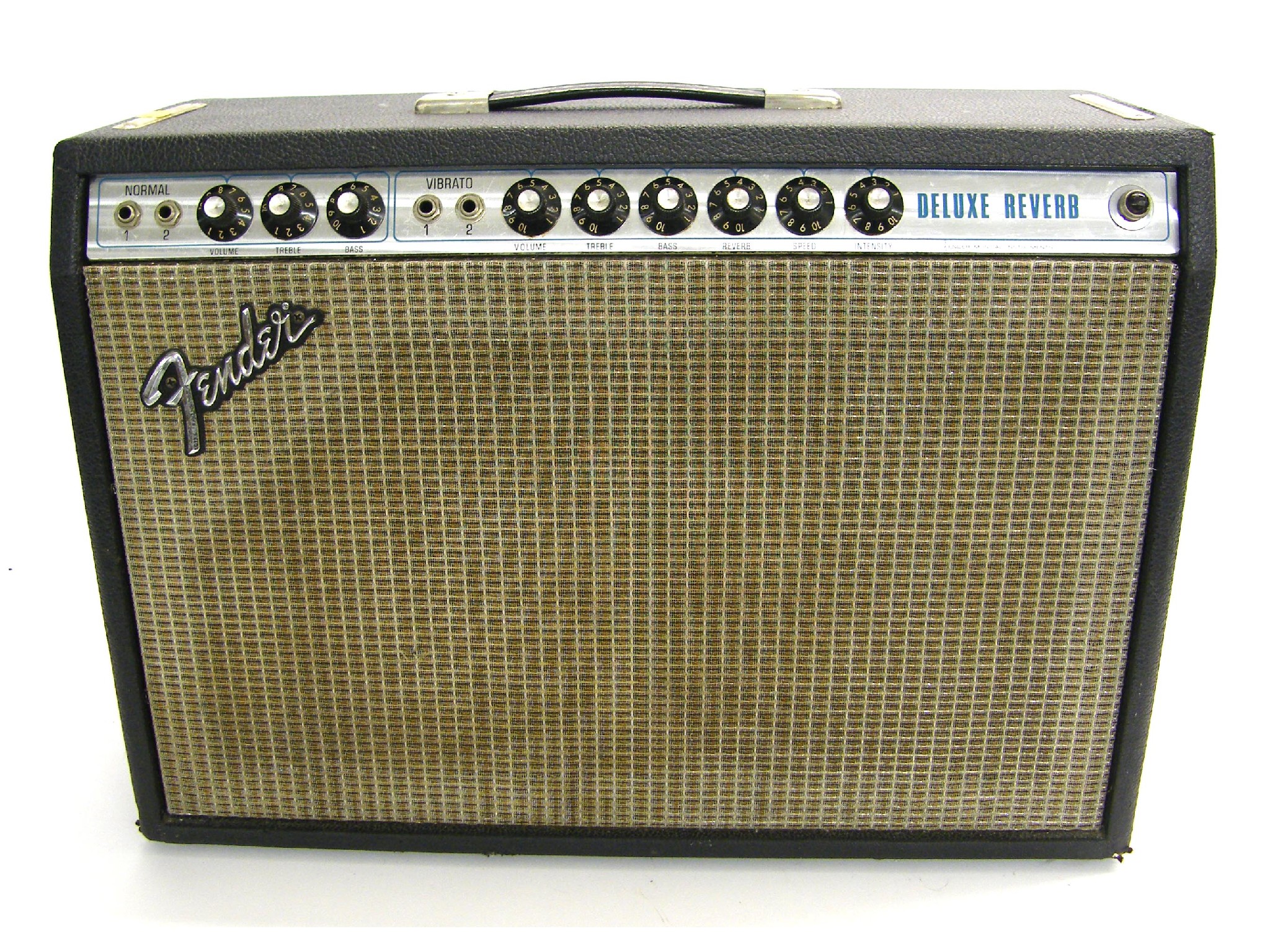 Appraisal: Fender Deluxe Reverb guitar amplifier ser no A appears to