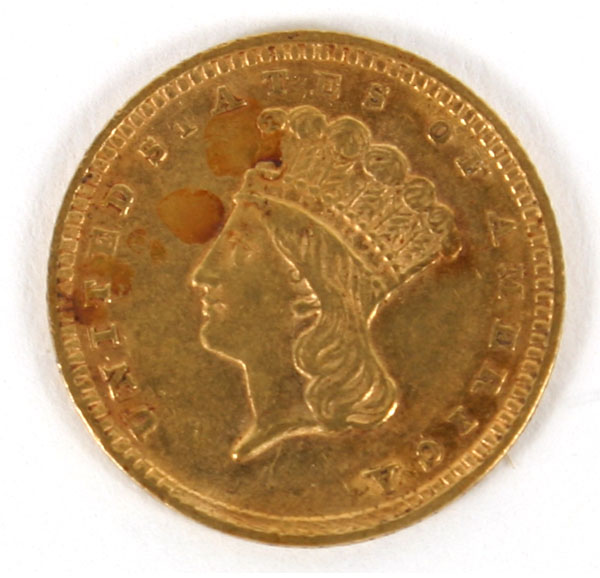 Appraisal: One Dollar Princess Type III Gold Coin