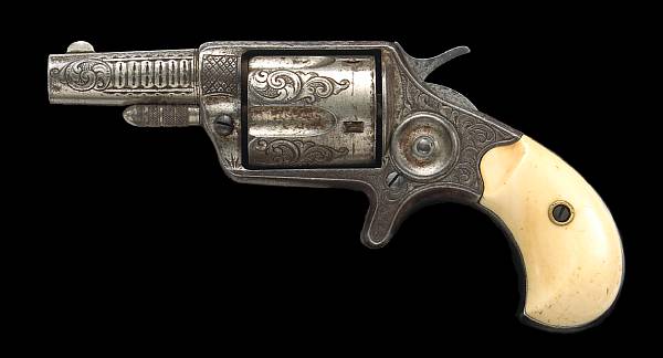 Appraisal: A Nimschke engraved Colt st Model New Line revolver Serial