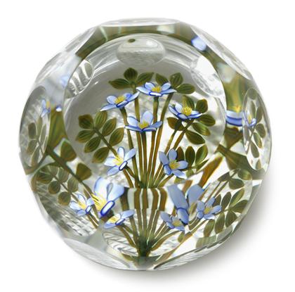 Appraisal: Perthshire faceted 'Bouquet' paperweightlimited edition