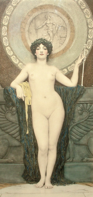 Appraisal: After John William Godward - - Campaspe publ by Arthur