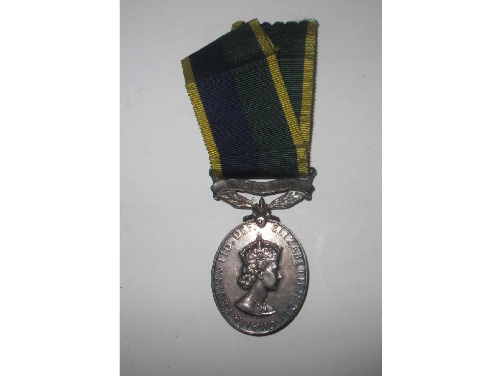 Appraisal: Efficiency medal to Sgt W Davidson R P C