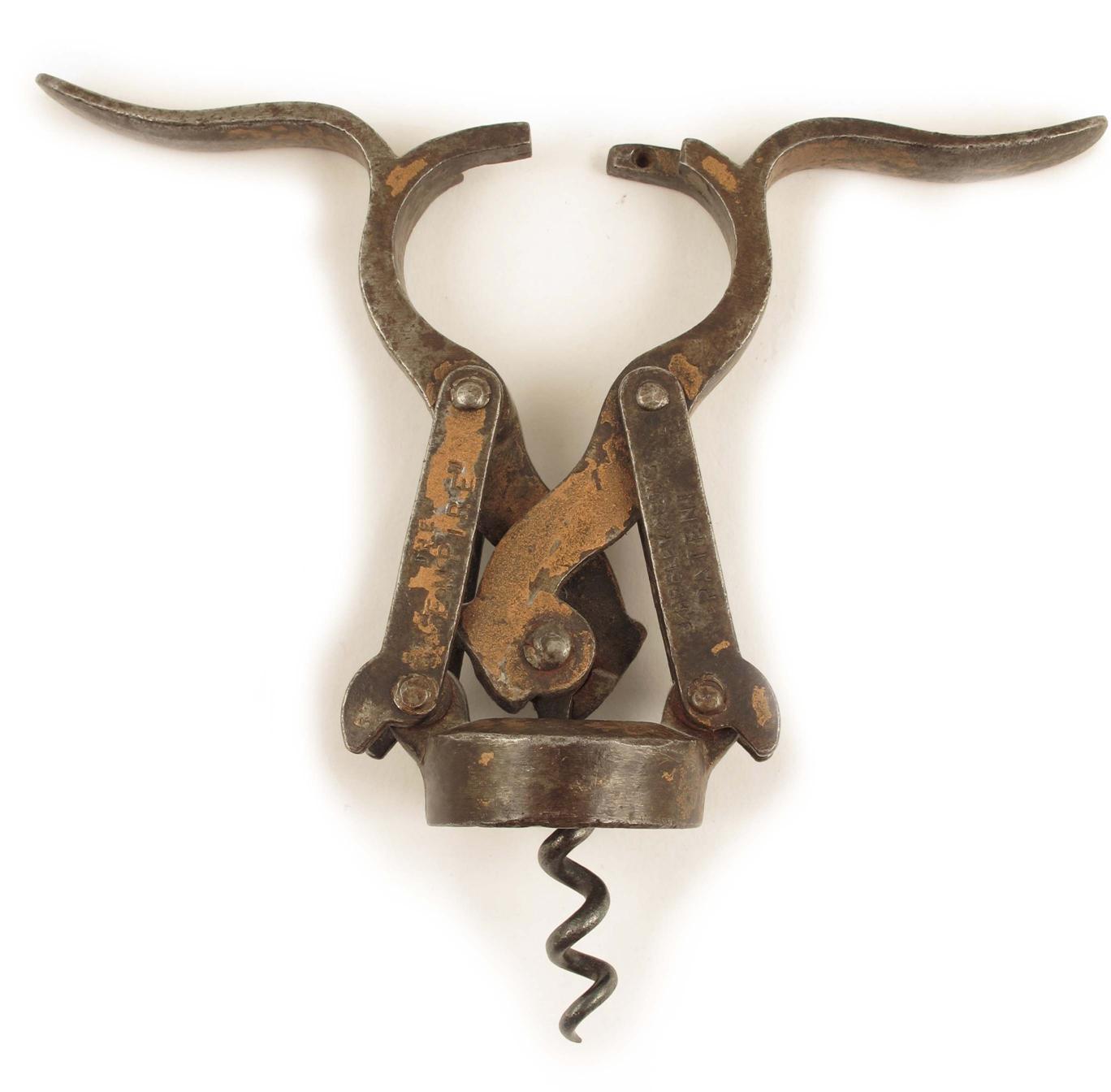 Appraisal: A James Heeleys Empire double lever corkscrew